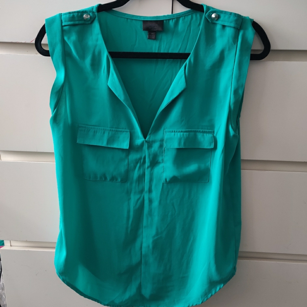 Turquoise Top